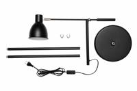 Vloerlamp maul finja hg 138cm arm 30cm zwart - thumbnail