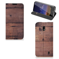 Nokia 2.2 Book | Wallet Case | Old Wood - thumbnail
