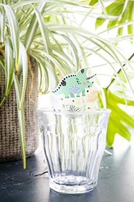 Folat BV Glasdecoratie dino roars, 6st. - thumbnail