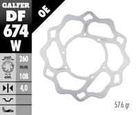 GALFER wave remschijf "df674" rotor df674 type w rigid - thumbnail