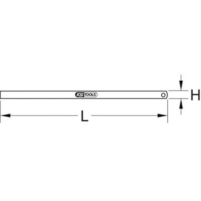 KS Tools 300.0102 3000102 Duimstok Verenstaal