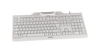 CHERRY KC 1000 SC toetsenbord Universeel USB AZERTY Belgisch Wit - thumbnail