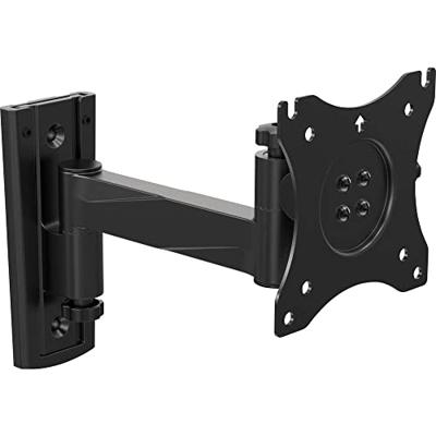 SpeaKa Professional SP-WMM-201S Monitor-wandbeugel 1-voudig 33,0 cm (13) - 76,2 cm (30) Zwart Kantelbaar, Zwenkbaar SpeaKa Professional SP-WMM-201S Monitor-wandbeugel 1-voudig 33,0 cm (13) - 76,2 cm (30) Zwart Kantelbaar, Zwenkbaar