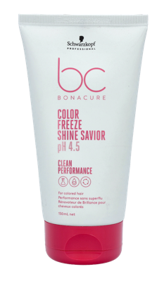 Schwarzkopf BonaCure Clean Performance Color Freeze Shine Savior pH 4.5 Gel 150ml