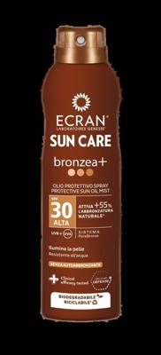 Ecran Sun Care Bronzea+ olie Spray Mist SPF30 Ecran Sun Care Bronzea+ olie Spray Mist SPF30