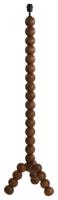 Light & Living Vloerlamp 'Veglio' Mangohout, 130cm, kleur Bruin (excl. kap) - thumbnail