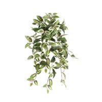 Tradescantia bont Kunst hangplant 50cm - thumbnail