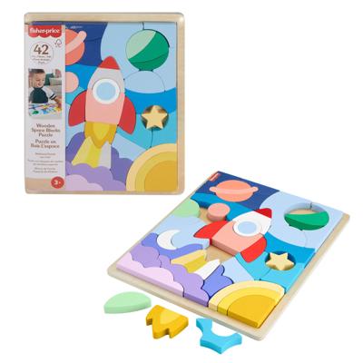 Fisher Price Houten Vormen Puzzel 42 Stukjes