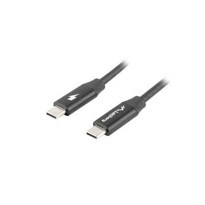 Lanberg CA-CM-40CU-0018-BK USB-kabel, 1,8 m, USB 2.0, USB C, zwart
