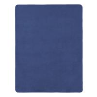 Woondeken van bio-katoen, blauw 150 x 200 cm - thumbnail