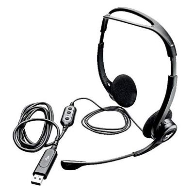 Hoofdtelefoon met microfoon Logitech 981-000100 Zwart - thumbnail