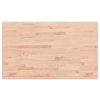 Wastafelblad 100x60x1,5 cm massief beukenhout - thumbnail