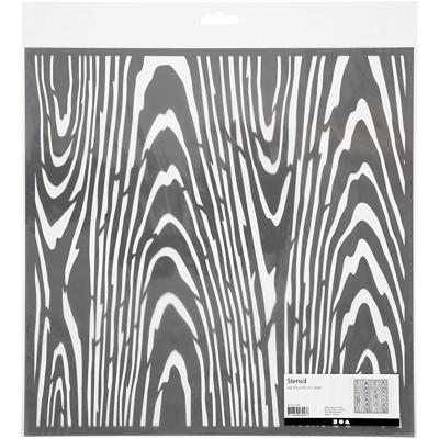 Creativ Company Sjabloon, boom, afm 30,5x30,5 cm, dikte 0,31 mm, 1 vel