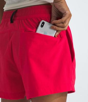 The North Face Class V Pathfinder Pull On 3" Kortebroek Dames Hibiscus S