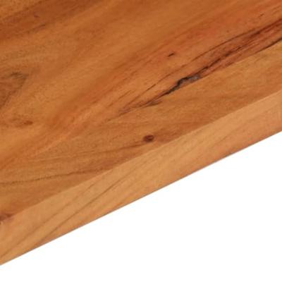 Tafelblad rechthoekig 90x50x2,5 cm massief acaciahout