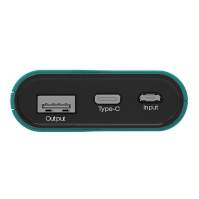 RealPower PB-7500C Powerbank 7500 mAh Li-ion Groen RealPower PB-7500C Powerbank 7500 mAh Li-ion Groen