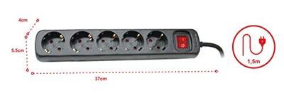 Printplaat Silver Electronics 9645 Zwart