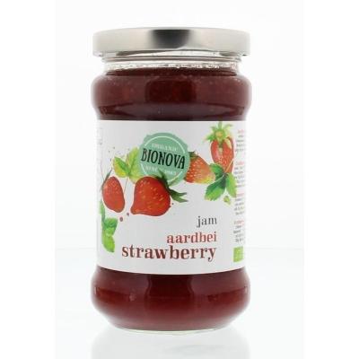 Bionova Aardbeienjam bio 340 Gram Bionova Aardbeienjam bio 340 Gram