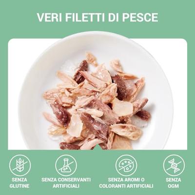 SCHESIR Complements Tuna with algae in jelly - nat kattenvoer - 70g