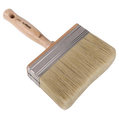 Copenhagen Pro Classic blokwitter - maat 4 x 15 - wit Chinees varkenshaar mix - houten steel - 23.231.45