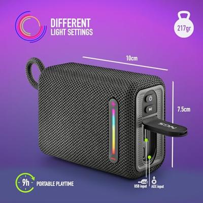 NGS Roller Furia 1 Black Zwart 15 W Bluetooth luidspreker