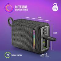 Dankzij de draagbare Bluetooth®-luidsprekers NGS Roller Furia 1 Black Zwart 15 W - thumbnail