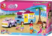 Sluban Beach Holiday (Girl's Dream) bouwstenen set (M38-B0606) - thumbnail