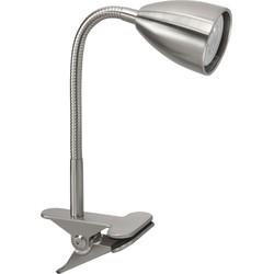 HighLight klemlamp Malmö - mat staal