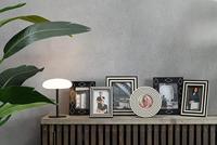 J-Line fotolijst Rechthoek Patroon - kusntstof - zwart|wit - large - thumbnail