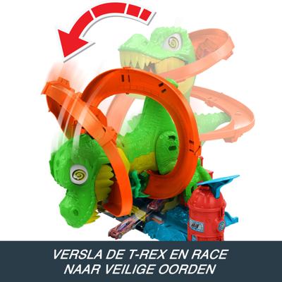 Hot Wheels City T-Rex Brandweerkazerne