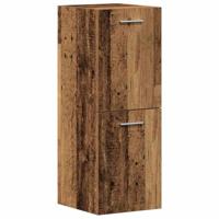 Badkamermeubelset Wandgemonteerd 4 pcs Oud Hout Bewerkt hout - thumbnail