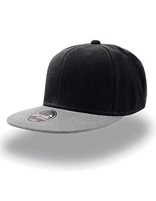 Atlantis AT603 Snap Back Cap - Grey-Melange - One Size
