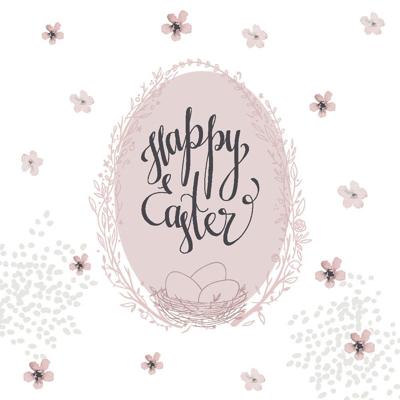 Duni Servetten Easter Post 33x33cm Duni Servetten Easter Post 33x33cm