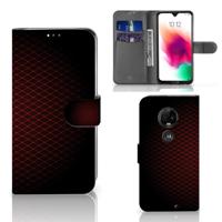 Motorola Moto G7 | G7 Plus | Telefoon Hoesje | Geruit Rood - thumbnail