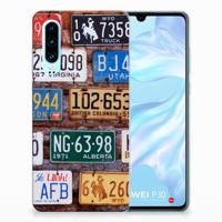 Huawei P30 | Siliconen hoesje | met foto Kentekenplaten - thumbnail