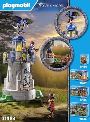 PLAYMOBIL Novelmore riddertoren met smid en draak 71483