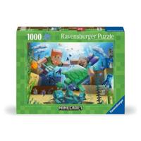 Ravensburger legpuzzel minecraft mosaic, 1000st. - thumbnail
