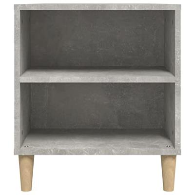 Tv-meubel 102x44,5x50 cm bewerkt hout betongrijs Tv-meubel 102x44,5x50 cm bewerkt hout betongrijs