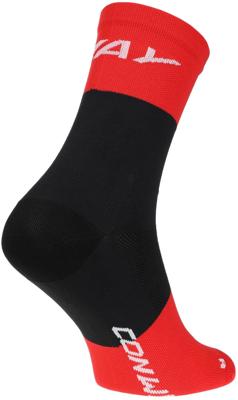 CONWAY sokken "race socks high cut" sock race high cut size 44-47 black/red