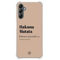Samsung Galaxy A14 shockproof hoesje - Hakuna matata - thumbnail