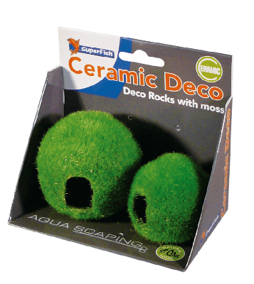 Fish Home Met Mos 2 Stuks aquaria Superfish - Superfish Fish Home Met Mos 2 Stuks aquaria Superfish - Superfish