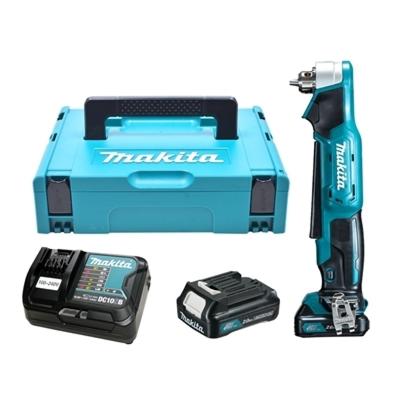 Makita DA332DSAJ 10.8V-12V Haakse Boormachine met 2 Accu's 2.0Ah en Lader in Mbox