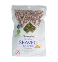 Clearspring Seaveg - Crispies turmeric multipack bio 20 Gram - thumbnail