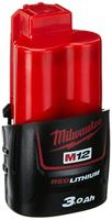 Milwaukee M12 B3 Li-Ion Accu 12V 3.0Ah M12™ - 4932451388 - thumbnail