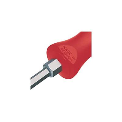 Wiha Schroevendraaierset | 6-delig sleuf / PZD | meercomponentengrepen | 6-kant-mes / aanzet | 1 stuk - 21251 - 21251