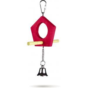 Houten vogelspeeltje Flox 15 cm Houten vogelspeeltje Flox 15 cm