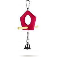 Houten vogelspeeltje Flox 15 cm - thumbnail