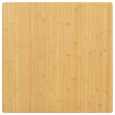 Tafelblad 80x80x2,5 cm bamboe