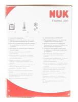 NUK Thermo 3in 1 Babyvoedsel verwarmer Wit, Zwart - thumbnail