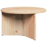 Koffietafel Set 2 pcs Naturel 49 x 49 x 28 cm - thumbnail